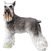 7" Schnauzer Figurine
