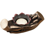 Meditation Hands Votive Holder