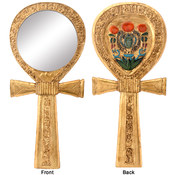 Ankh Egyptian Hand Mirror
