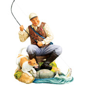Fishing Figurine "The Strike"