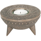 African Cooking Vessel Votive Candle Holder