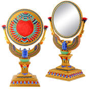 Winged Scarab Mirror
