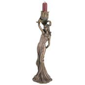 Art Nouveau Candleholder- Iris
