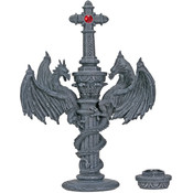 Dragon Cross Candleholder