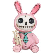 Furrybones Figurine - Pink Bun-Bun