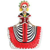 Figurine - Day of the Dead Red Senorita