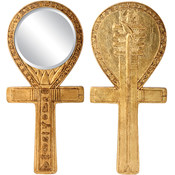 Djed Ankh Hand Mirror