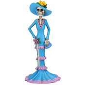 Figurine - Day of the Dead Blue Senorita
