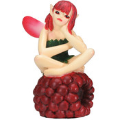 Raspberry Fairy Figurine