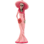 Figurine - Day of the Dead Pink Lady