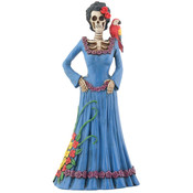 Figurine - Day of the Dead Blue Lady