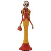 Day of the Dead Figurine- Lady with Fox