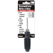 Screwdriver w/4 Bits