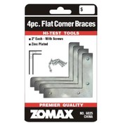 4pc 2" Flat Corner Braces