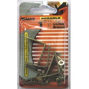 4 Pc 1" Corner Brace w/Screws