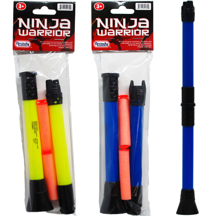 Wholesale 13" Ninja Soft Dart Launcher(72x$1.23)