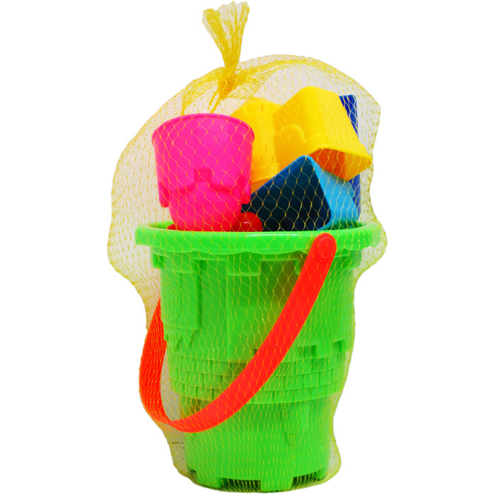 Wholesale Assorted Toy Bucket Set - Plastic, 2 Styles, 7