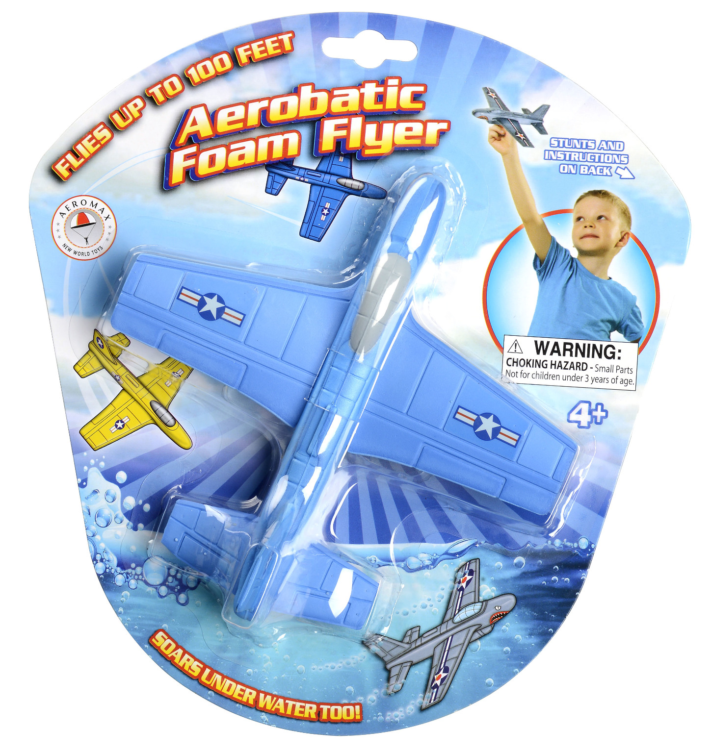 Wholesale Aerobatic Foam Flyers (Assorted)(12x$3.51)