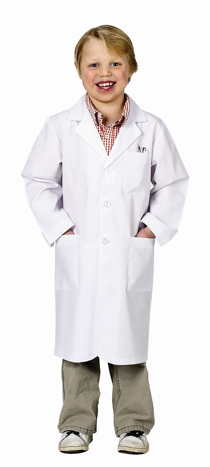 Wholesale Jr. Lab Coat, 3 / 4 Length, Size 2 / 3(6x$14.07)