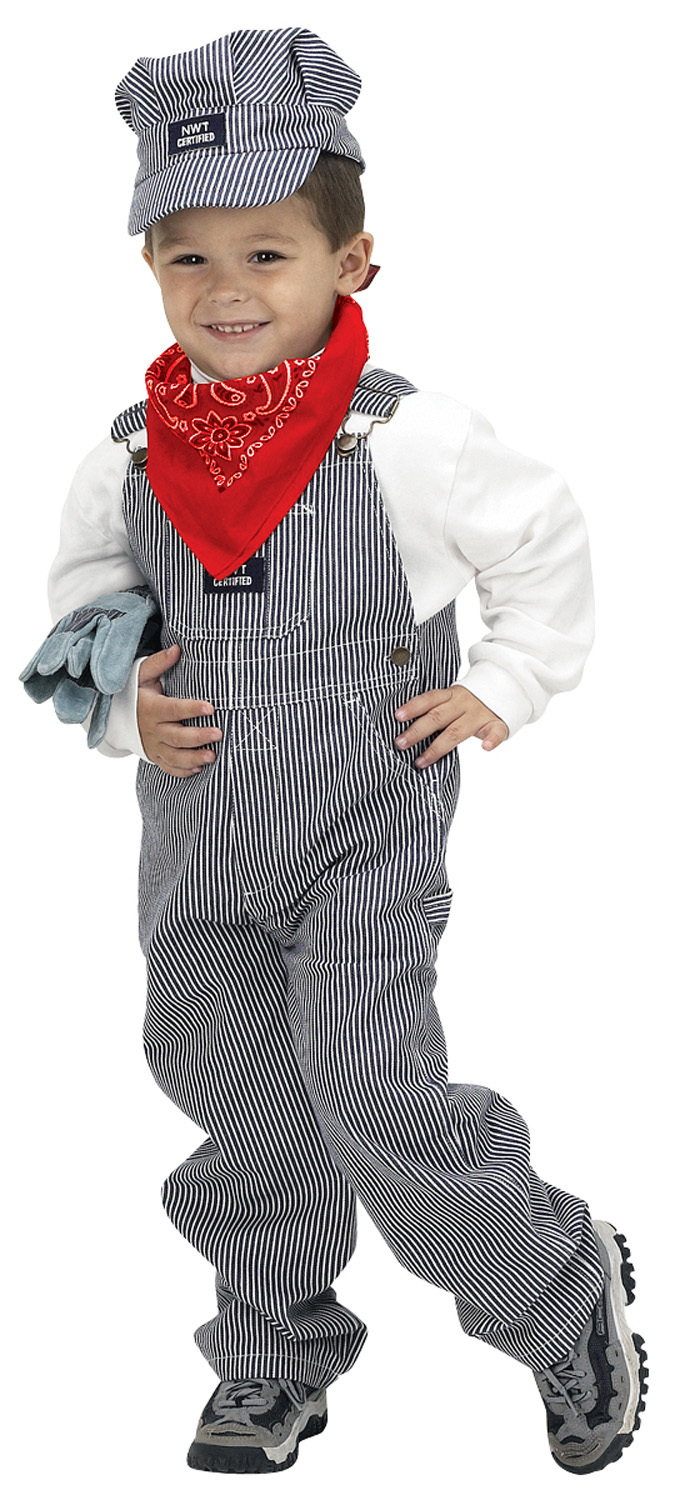 Wholesale Jr. Train Engineer Suit, Size 2 / 3(6x$25.77)