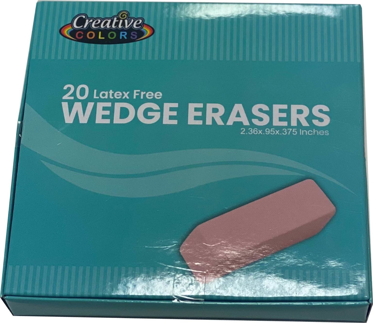 DDI 2010355 Bevel Erasers - 480 Pieces, Pink case of 480