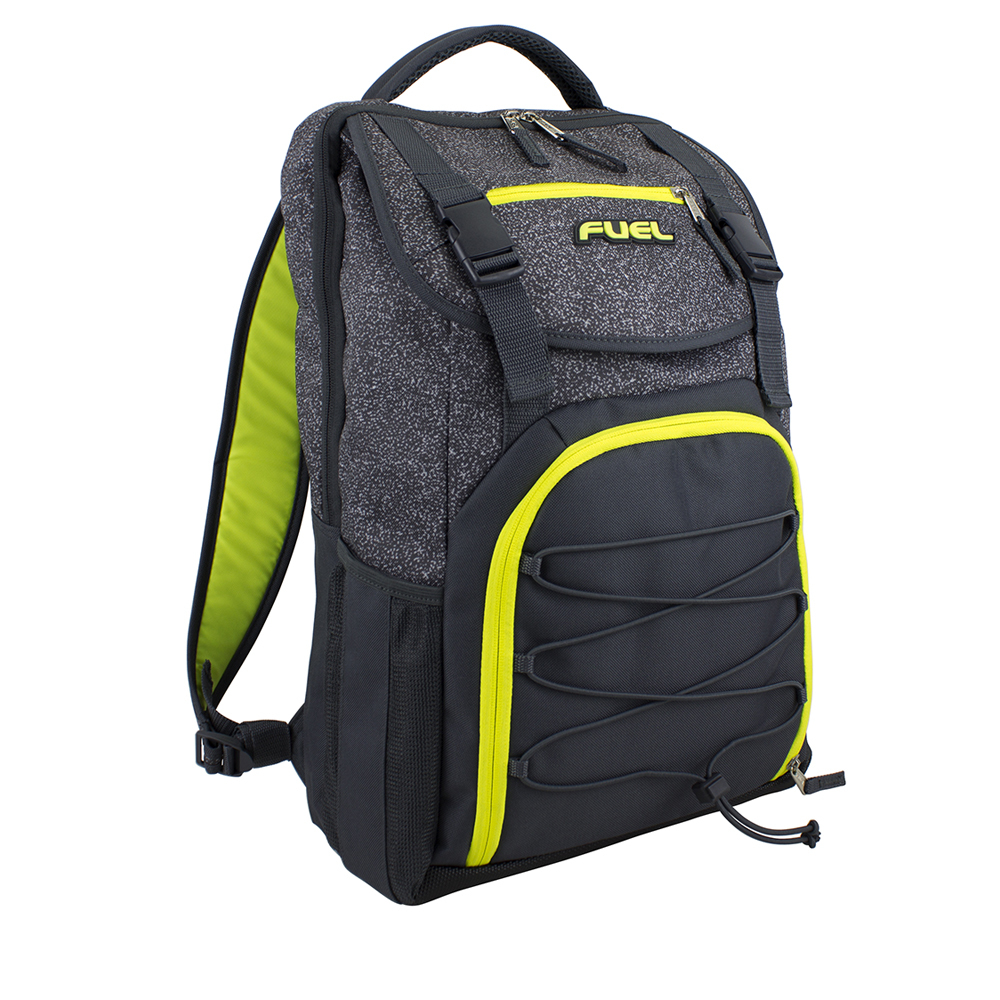 Wholesale Fuel Triumph Backpack - Black (SKU 2317437) DollarDays