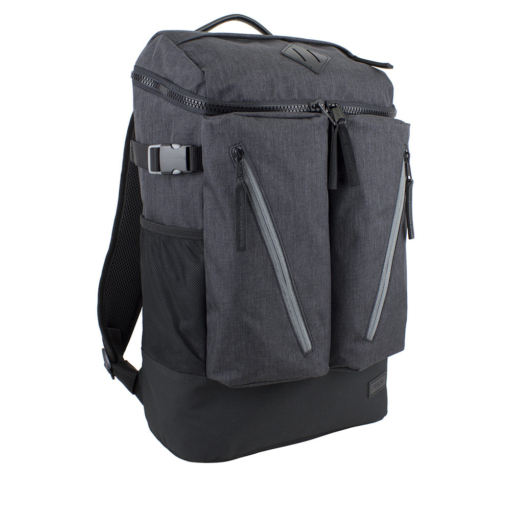 Wholesale High-Capacity Backpacks in Charcoal Grey - DollarDays