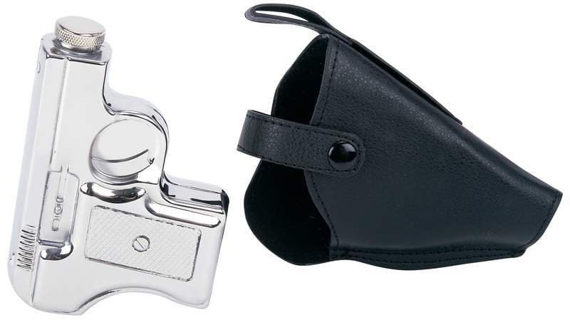 Maxam(R) 2 Piece Stainless Steel Pistol Flask Set(2x$13.72)