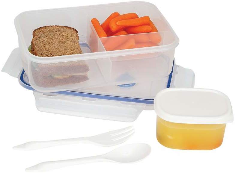 Wholesale LaCuisine 34Oz Locking Divided Lunch Container(4x$4.44)