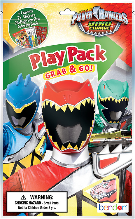 Wholesale Power Rangers Dino Charge Grab and Go Playpack(96x$1.03)