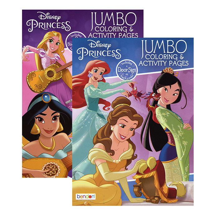Wholesale Disney Princess Jumbo Coloring Book (SKU 2326948) DollarDays