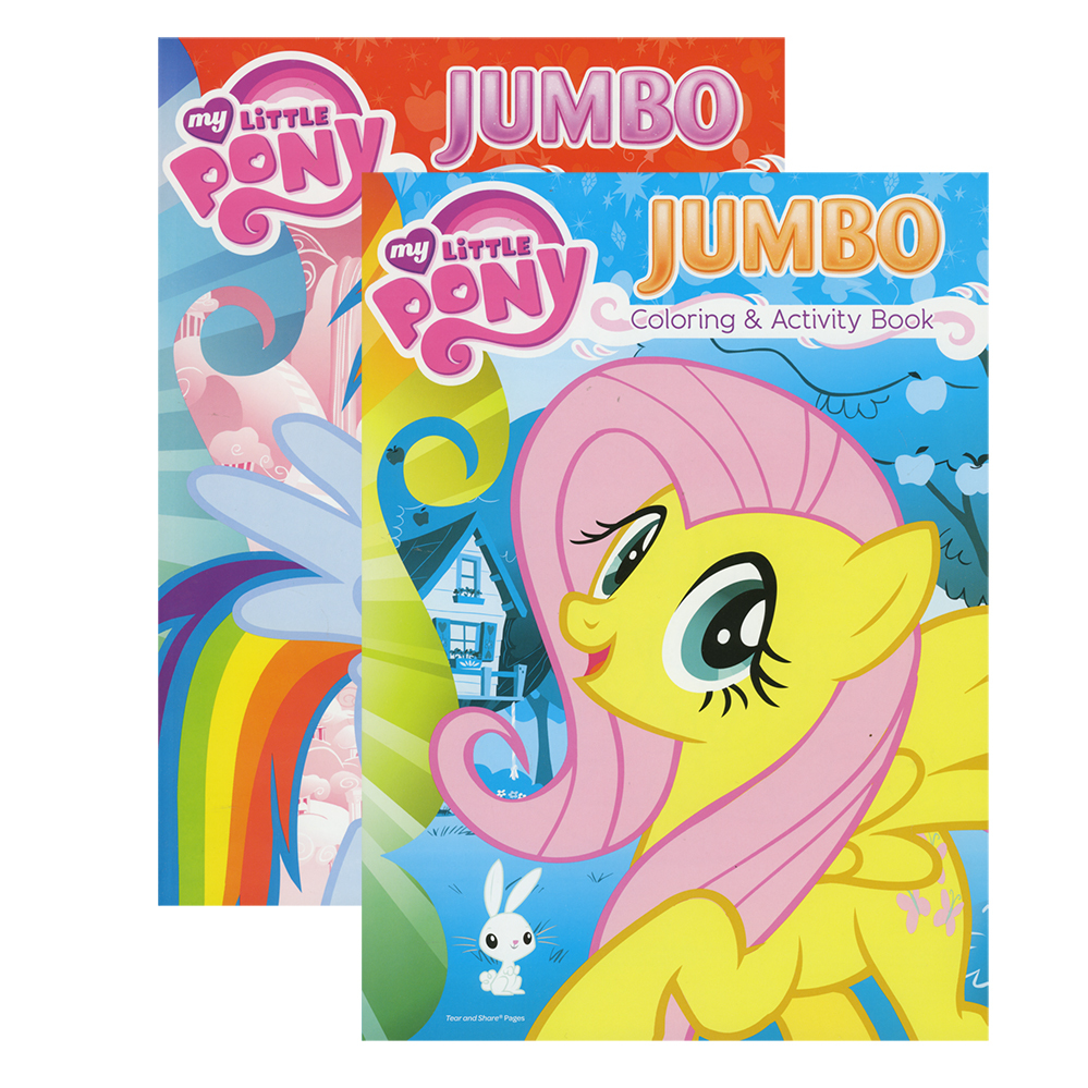 Wholesale My Little Pony Jumbo Coloring and Activity Book(72x$1.08)