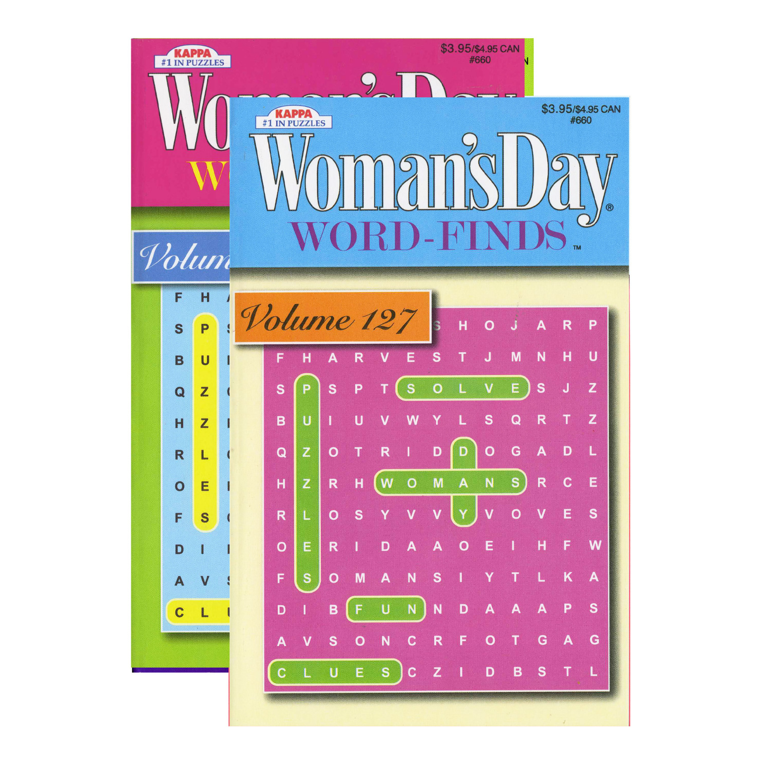 Kappa Woman's Day Word Finds Puzzle Book-Digest Size(24x$1.05)