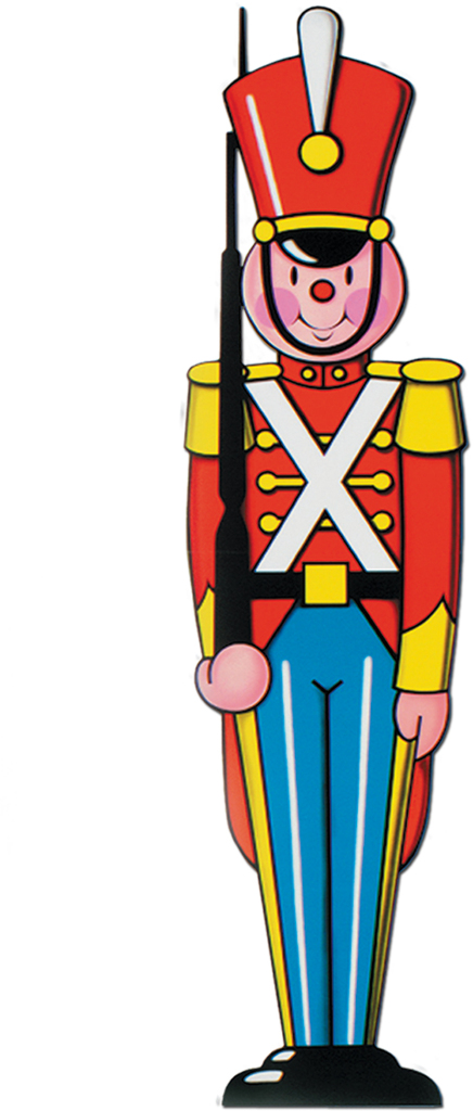 Wholesale Toy Soldier Cutout(24x$1.39)