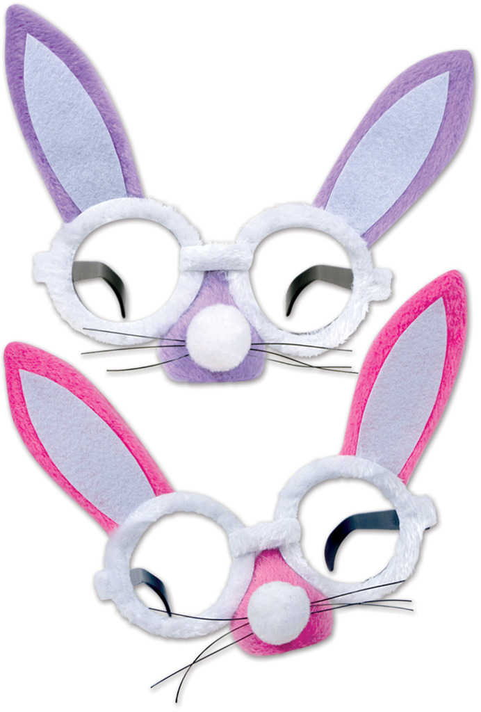 mpany 40769 Plush Bunny Glasses - Pack of 12
