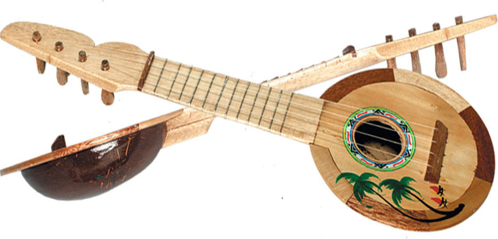 Beistle - 50820 - Coconut Ukulele - Pack of 6