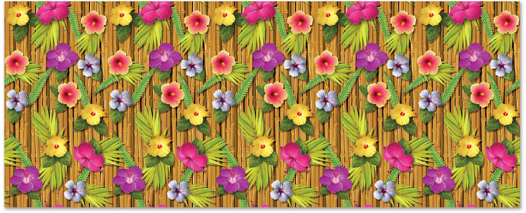 DDI 1906223 Luau Backdrop Case of 6