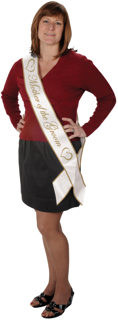 Wholesale Mother of the Groom Satin Sash(12x$3.54)