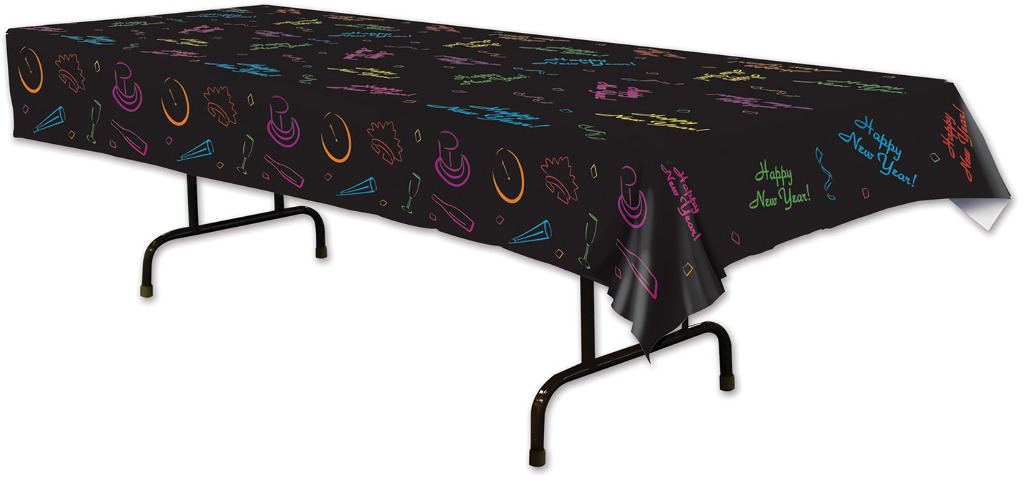Wholesale Happy New Year! Tablecover(12x$4.88)