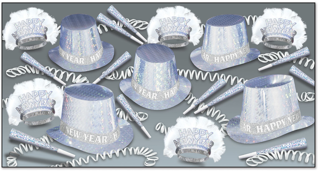 Diamond Happy New Year Assorted For 50