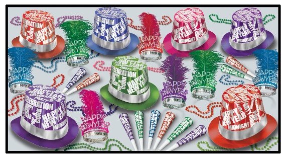 New Year Party Kit - Assorted