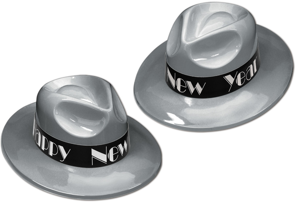DDI 1908257 Silver Swing Fedora Case of 25
