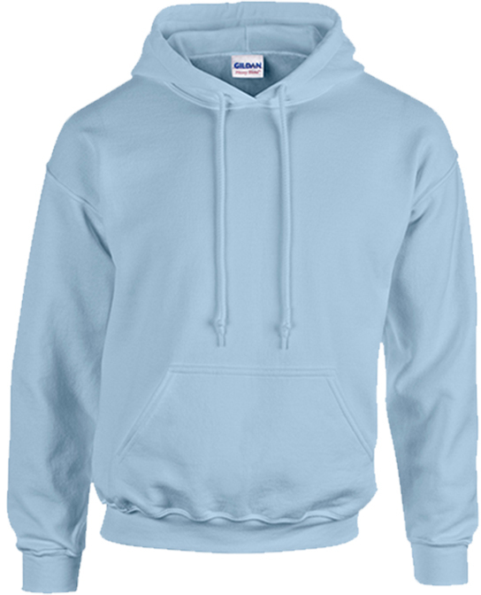 Wholesale Adult Pullover Hoodies - X-Large, Light Blue | DollarDays