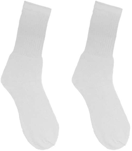 Wholesale Cotton Plus Men's Crew Socks - Grey, 10-13, 3 Pack