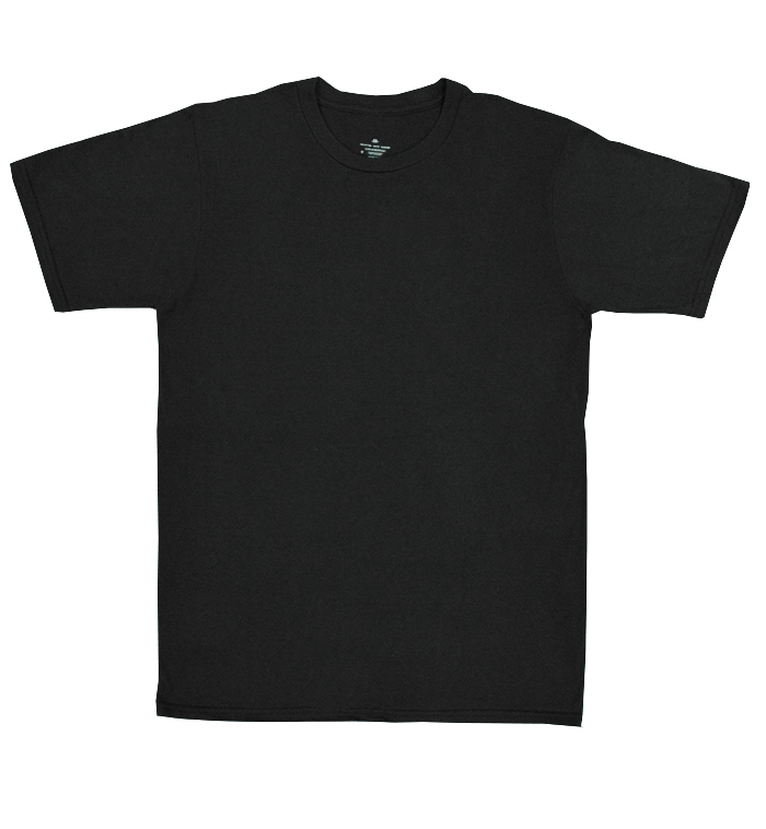 Wholesale Men's Tagless T-Shirts - Black, 3X (SKU 2285221) DollarDays