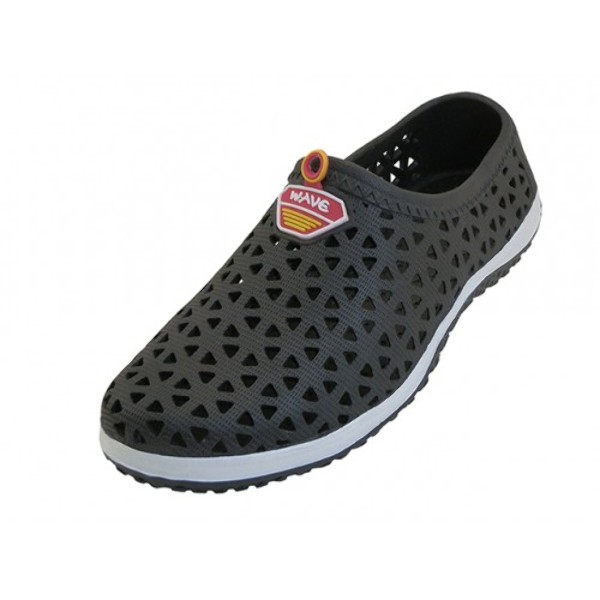 Wholesale Women's EVA Slip On Shoes, Black color - Size: 6-11