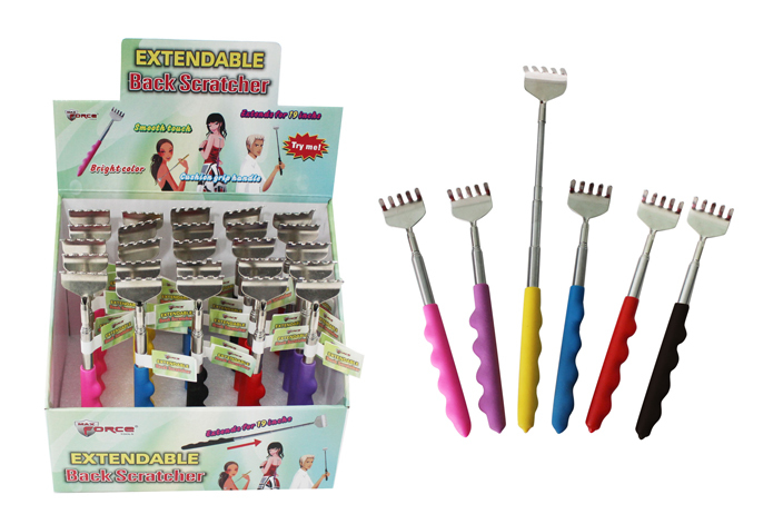 Diamond Visions Health and Beauty Back Scratcher Chrome 1 pk