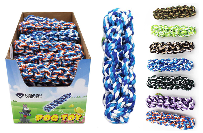 1980801 Dog Rope Sticks, Assorted, 7 case of 144
