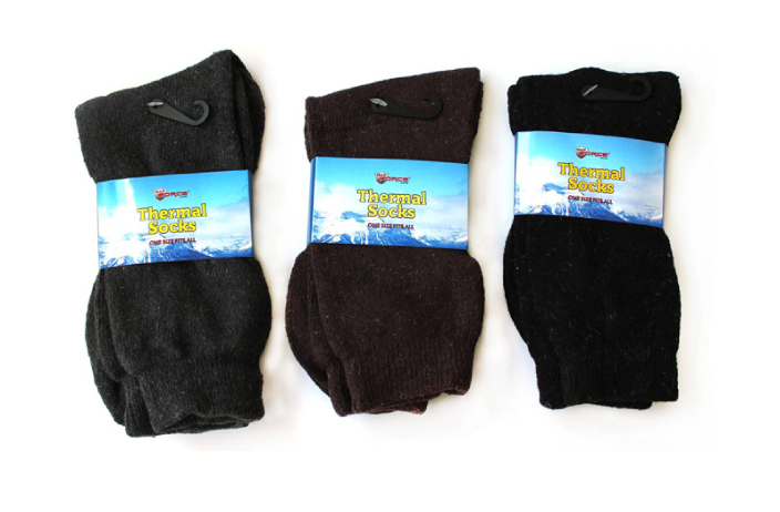 Hudson Bay Traders Goods Thermal Sock Cotton 1 pk