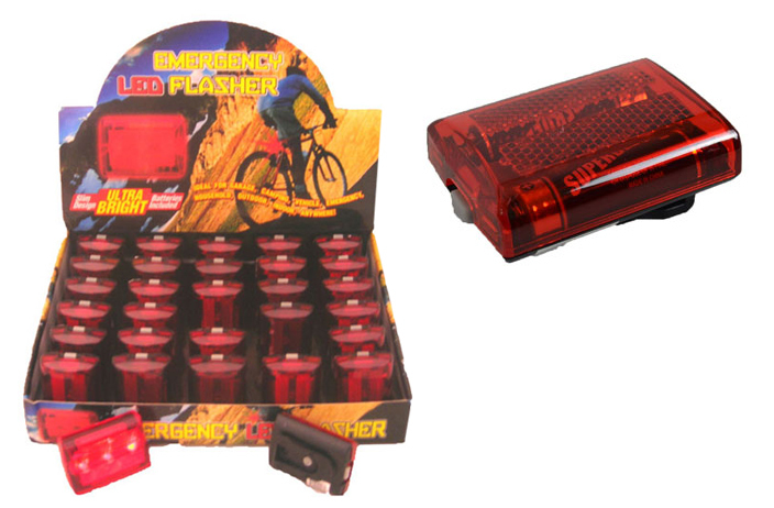 08-0223 Ultra Bright Emergency LED Flasher Red - pack of 30